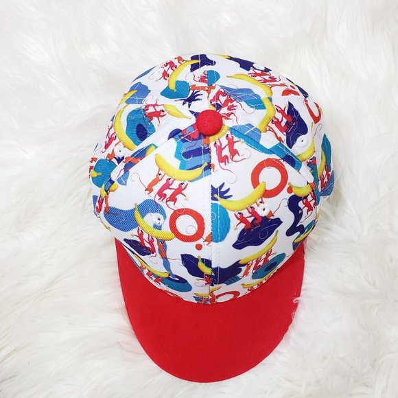 ♦️5/$20 Etnia Barcelona Monkey Banana Print Cap - Picture 4 of 6